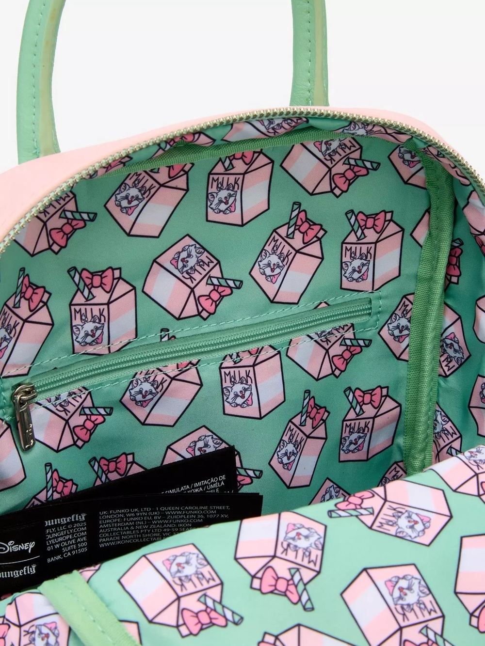 NWT Loungefly Disney The Aristocats Marie Milk Carton Mini Backpack - Picture 4 of 12